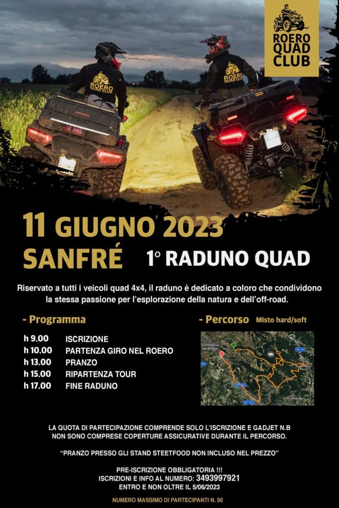 Raduno quad Sanfre