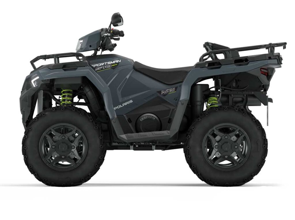 Polaris MY2025 Sportsman 570 EPS - Stealth Grey con accenti Lime (T3a / T3b / L7e)